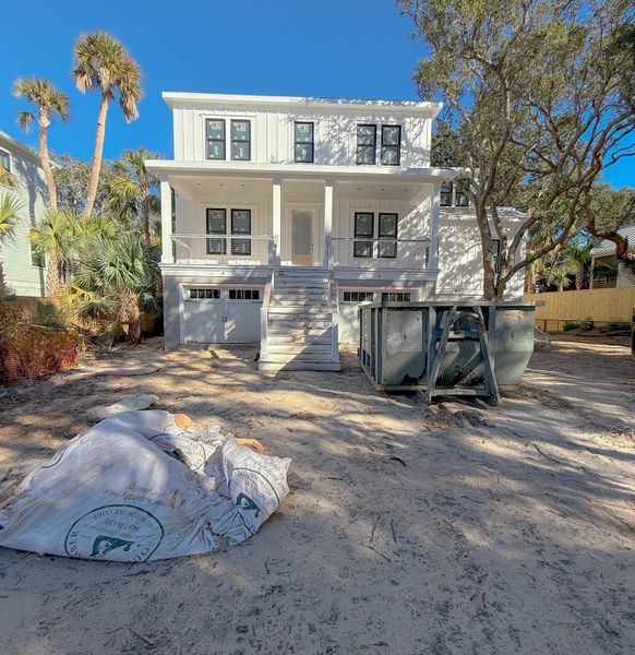 In-progress construction of a new home in , Isle Of Palms, SC (Image 14).