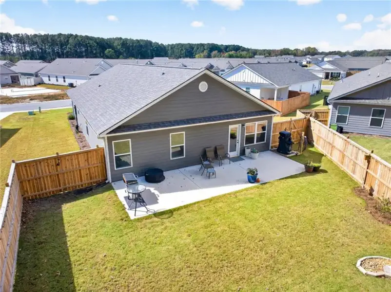 Exterior details and patio area of a home in , Winder (Image 23).