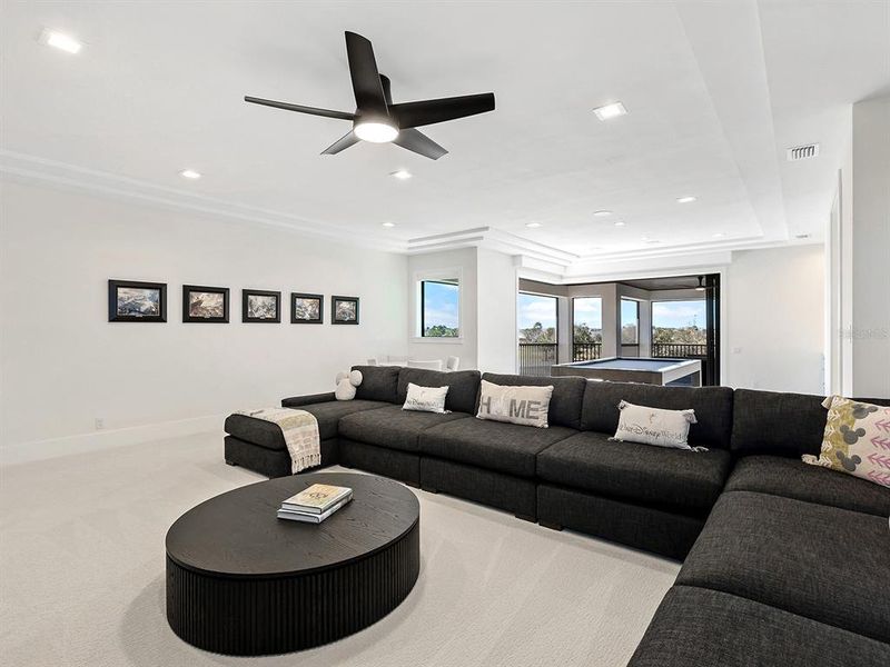Furnished interior view inside a new home in , Lakewood Ranch (Image 58).