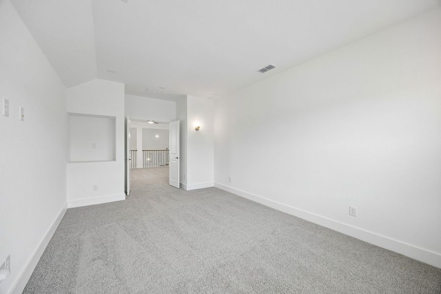 Spacious, unfurnished interior of a new home in Painted Tree Woodland West, McKinney (Image 33). Spacious, unfurnished interior of a new home in Painted Tree Woodland West, McKinney (Image 33).