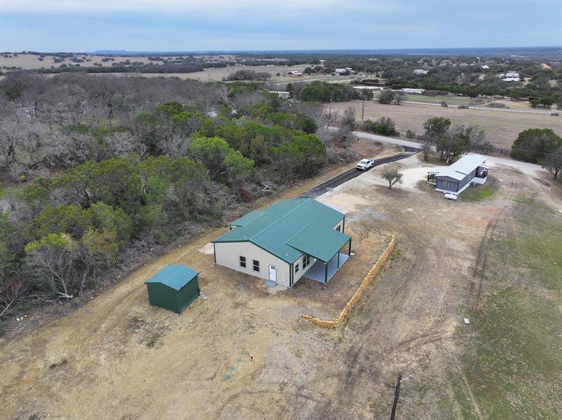 In-progress construction of a new home in , Granbury, TX (Image 27).
