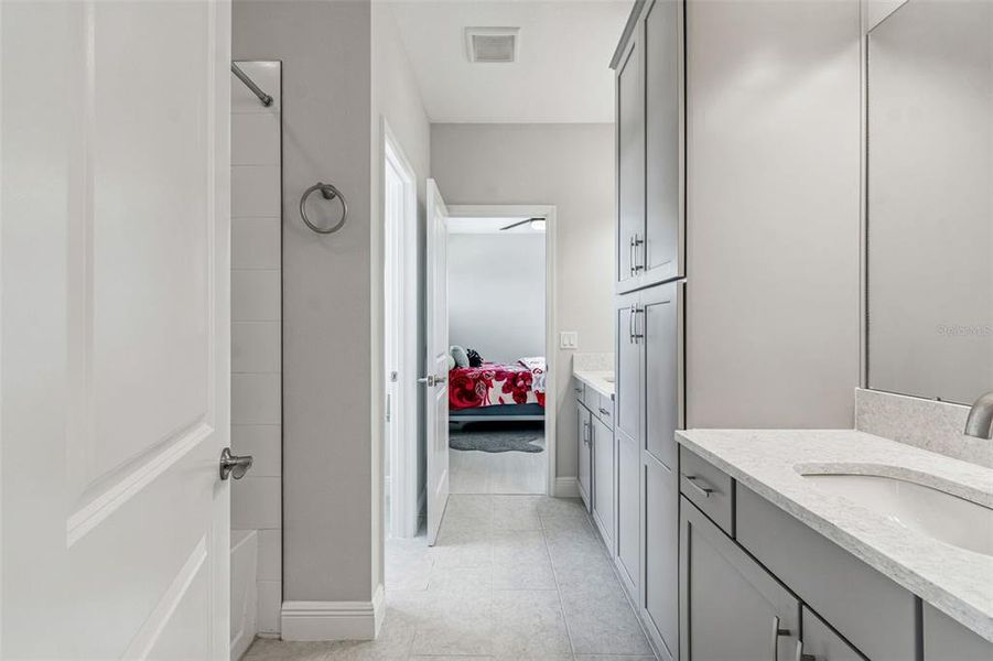 Furnished interior view inside a new home in Mirada, San Antonio (Image 31).