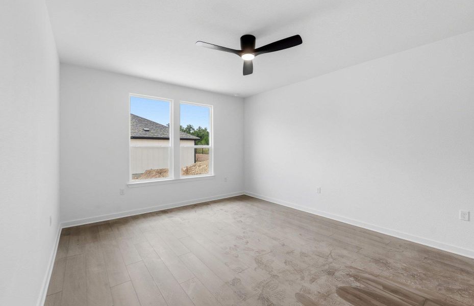 Spacious, unfurnished interior of a new home in Sun City Texas, Georgetown (Image 17). Spacious, unfurnished interior of a new home in Sun City Texas, Georgetown (Image 17).