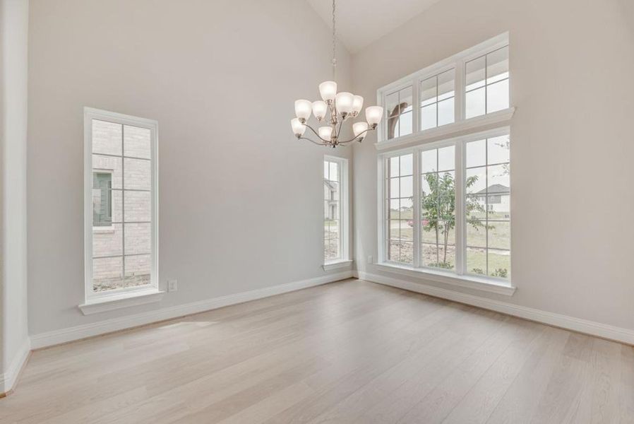 Spacious, unfurnished interior of a new home in Trails at Cottonwood Creek, Rowlett (Image 11).