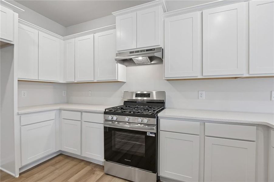 Furnished interior view inside a new home in Magnolia Trace, Flowery Branch (Image 9).