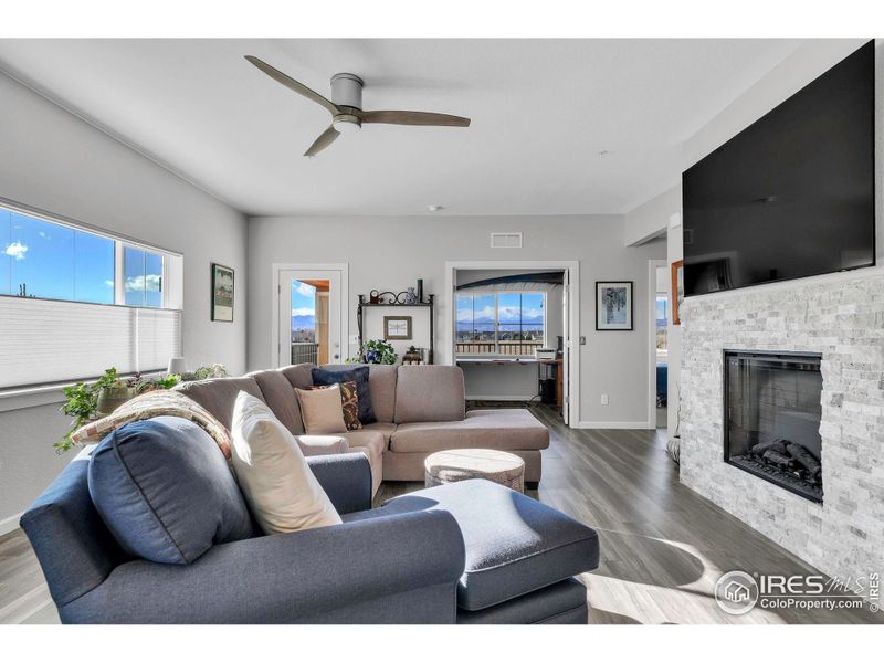 Views from Dining and Living Views from Dining and Living