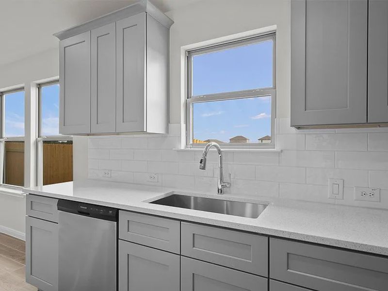 Representative furnished interior of a home built from the Lexington 2012 S by Saratoga Homes in Butler Farms, Liberty Hill (Image 15).