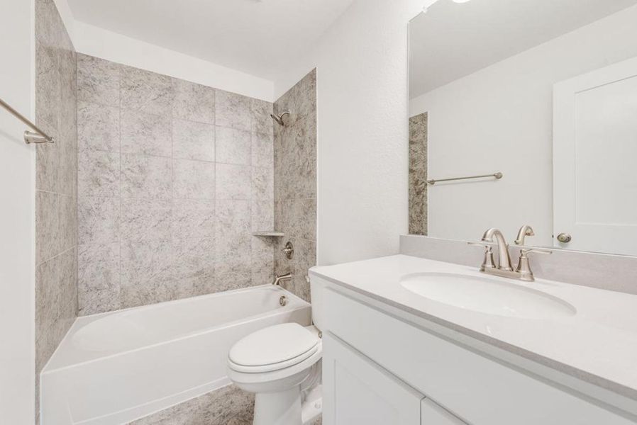 Furnished interior view inside a new home in Somercrest, Midlothian (Image 16). Furnished interior view inside a new home in Somercrest, Midlothian (Image 16).