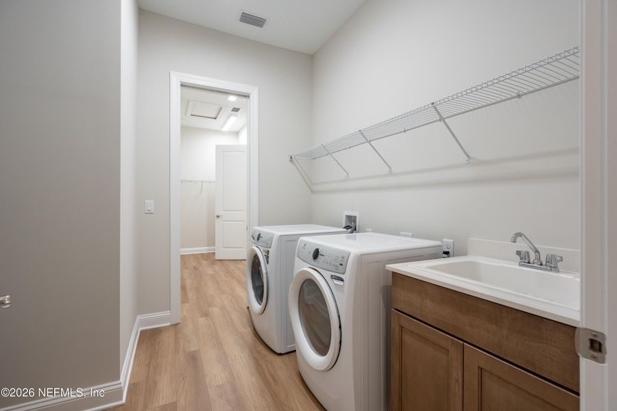 Furnished interior view inside a new home in Madeira, St. Augustine (Image 8).