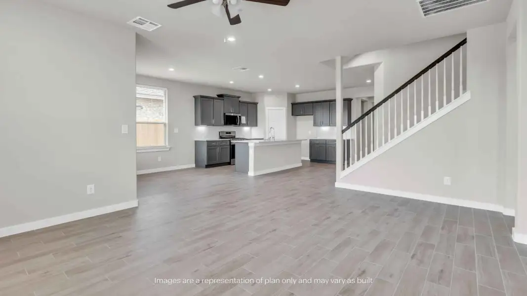 Spacious, unfurnished interior of a new home in Homestead at Parks Bell Ranch, Odessa (Image 16). Spacious, unfurnished interior of a new home in Homestead at Parks Bell Ranch, Odessa (Image 16).
