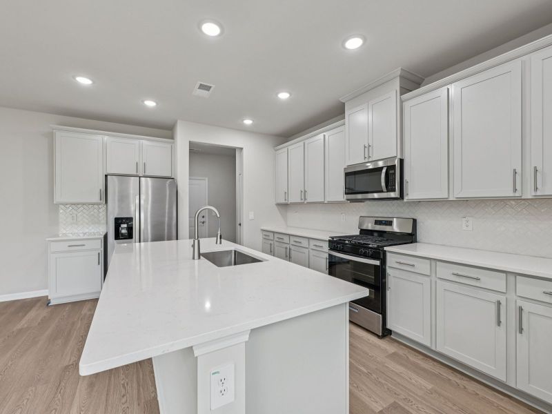 Furnished interior view inside a new home in Oakwood, Mebane (Image 4).
