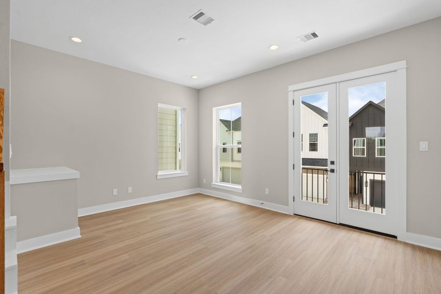 Spacious, unfurnished interior of a new home in , Houston (Image 18). Spacious, unfurnished interior of a new home in , Houston (Image 18).