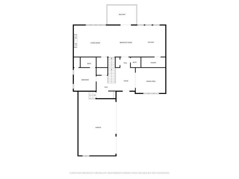 2D floor plan layout of this home in Whitehall, Smyrna, GA (Image 33).