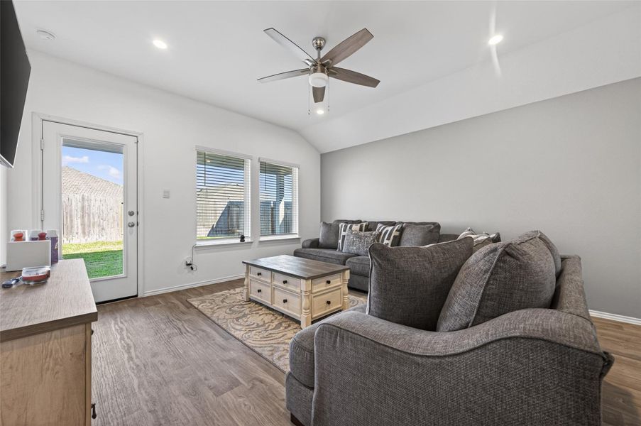 Furnished interior view inside a new home in , Spring (Image 16). Furnished interior view inside a new home in , Spring (Image 16).