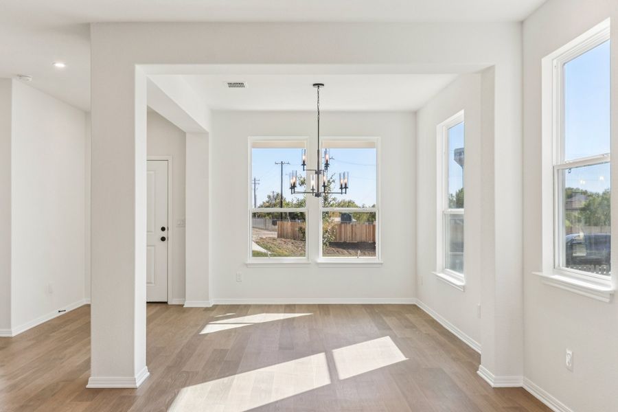 Spacious, unfurnished interior of a new home in Porter Country, Buda (Image 27). Spacious, unfurnished interior of a new home in Porter Country, Buda (Image 27).