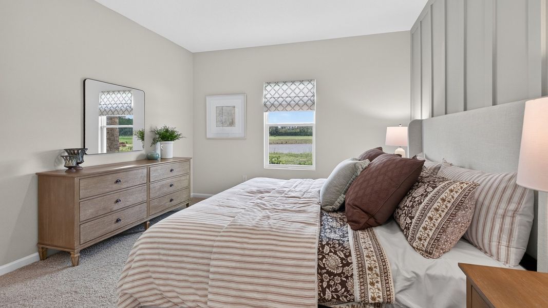 Furnished interior view inside a new home in Copes Landing, Jacksonville (Image 15).