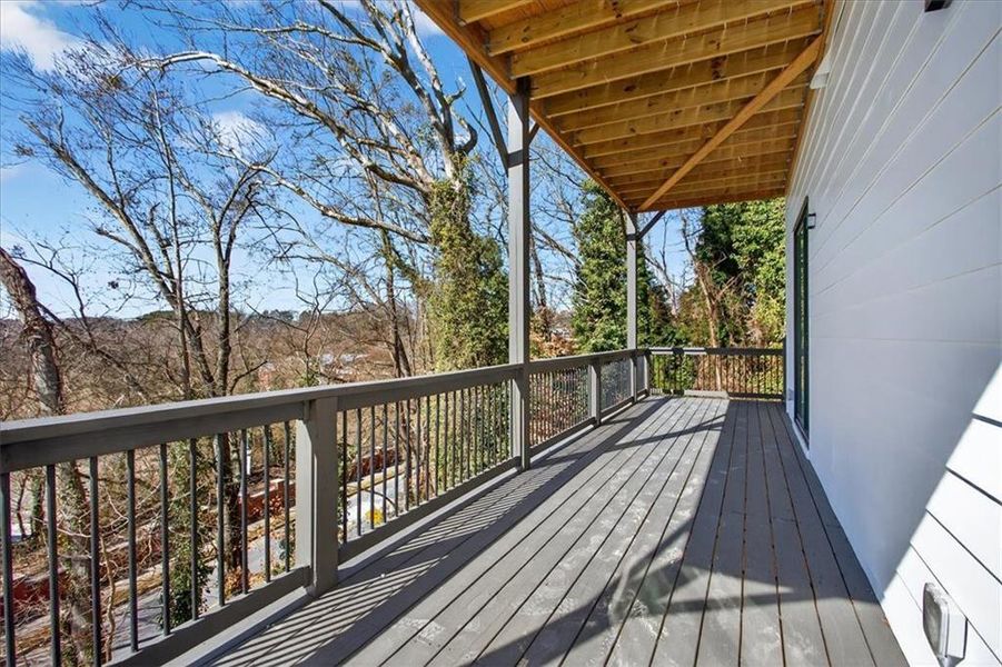 Exterior details and patio area of a home in , Canton (Image 26).
