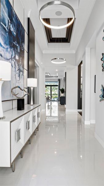 Furnished interior view inside a new home in Cresswind Palm Beach at Westlake, Westlake (Image 12).