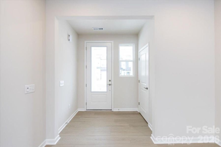 Foyer with First Floor Powder Foyer with First Floor Powder