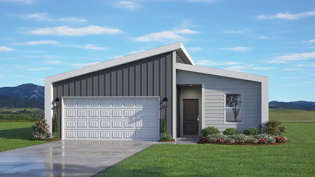 501 - Del Norte Exterior Elevation (Transitional) 501 - Del Norte Exterior Elevation (Transitional)