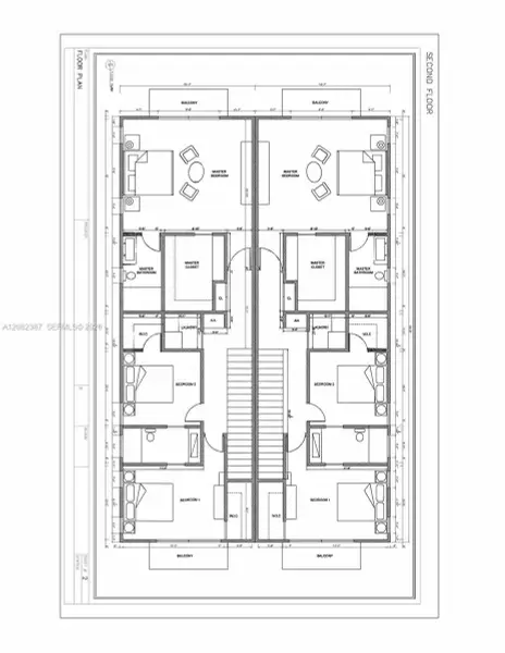 2D floor plan layout of this home in , Miramar, FL (Image 3).