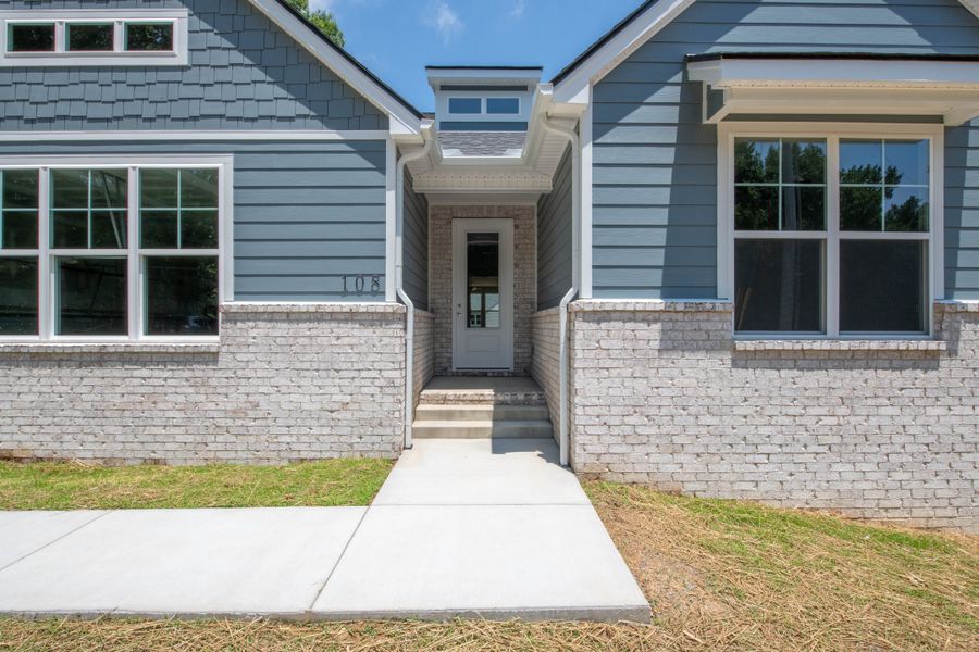 Representative exterior photo of a completed home built from the One Story Farmhouse by Norfleet Builders in Cambria, White House, TN (Image 19).