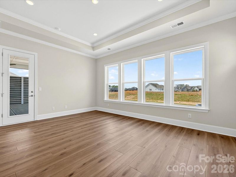 Spacious, unfurnished interior of a new home in Encore at Streamside - Tradition Series, Waxhaw (Image 22).