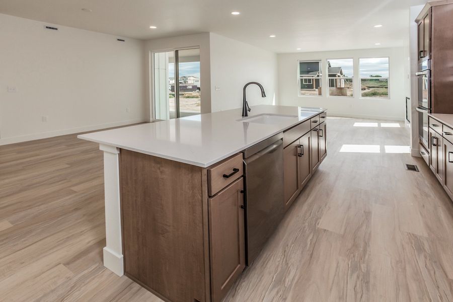 Furnished interior view inside a new home in Prairie Song, Windsor (Image 15).