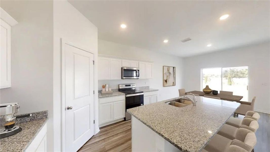 Furnished interior view inside a new home in Silverton, Dacula (Image 4).