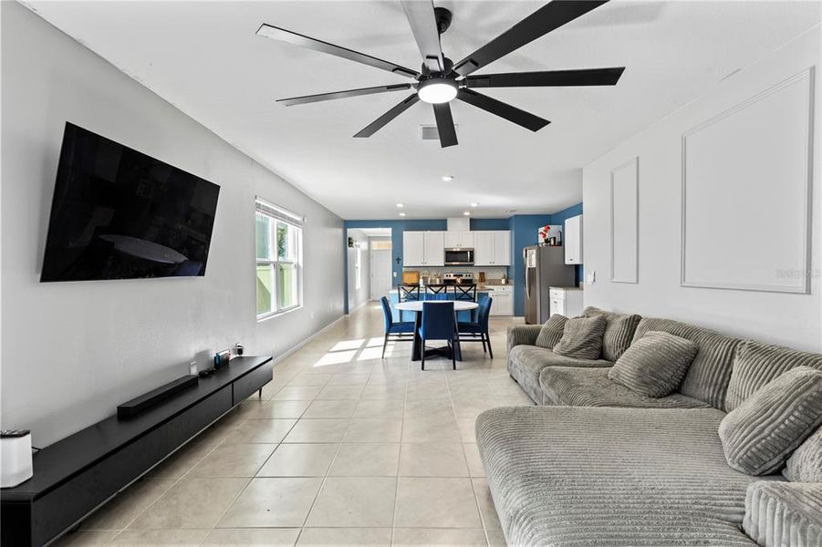 Furnished interior view inside a new home in Pelham Park, Deland (Image 36).