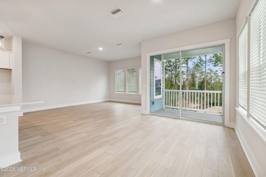 Spacious, unfurnished interior of a new home in Kettering at eTown - Paired Villas, Jacksonville (Image 17).