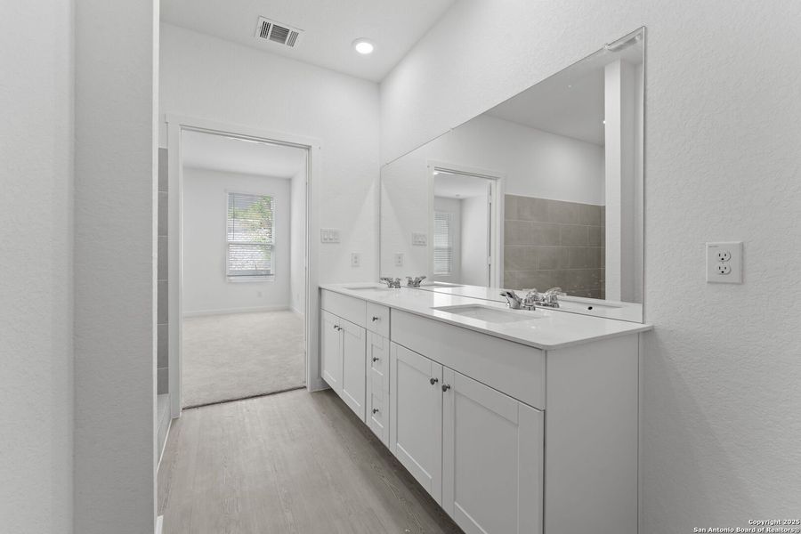 Furnished interior view inside a new home in Waterwheel: Coastline Collection, San Antonio (Image 12).