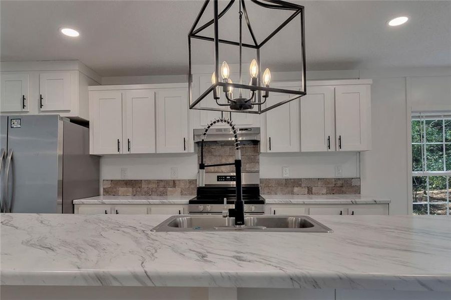 Furnished interior view inside a new home in , Maysville (Image 5).