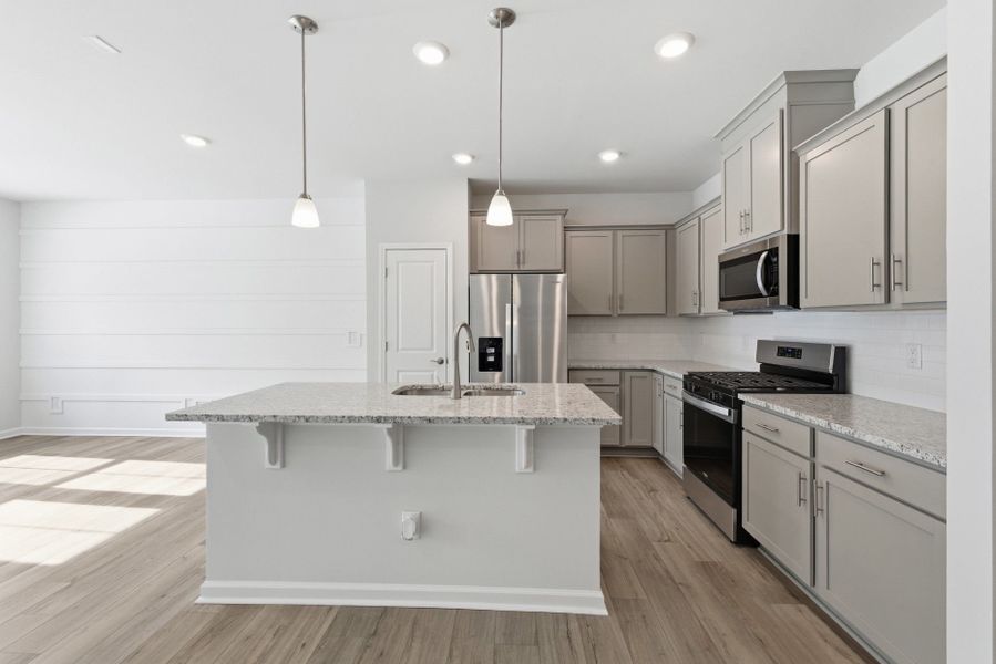 Furnished interior view inside a new home in Flemingfield, Greensboro (Image 16).