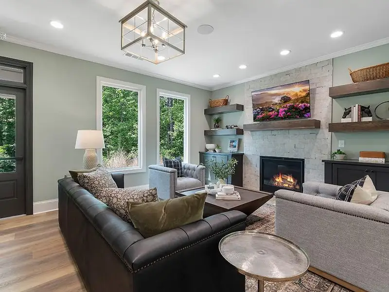 Furnished interior view inside a new home in Madeira, Acworth (Image 9).