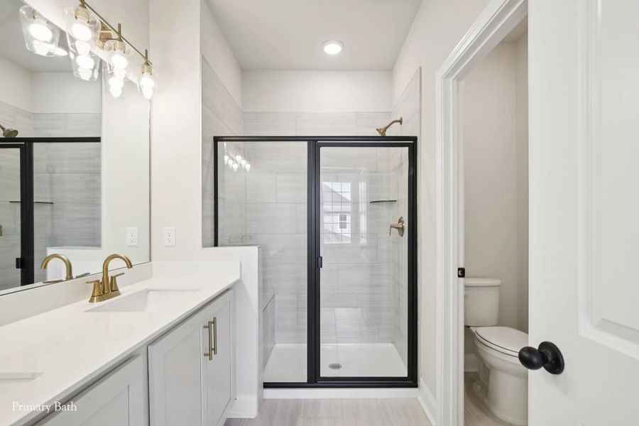 Furnished interior view inside a new home in Promenade at Clari Park, Murfreesboro (Image 11).