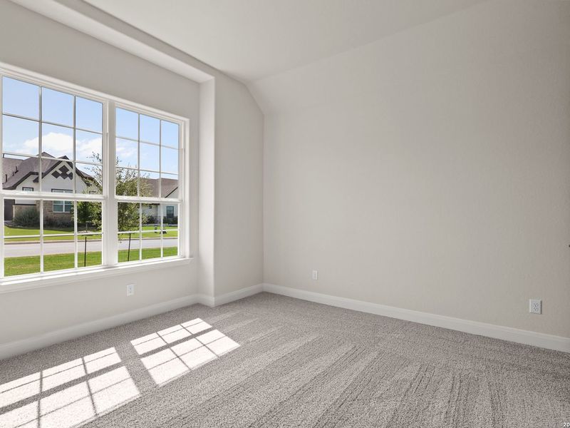 Spacious, unfurnished interior of a new home in Potranco Oaks, Castroville (Image 47).