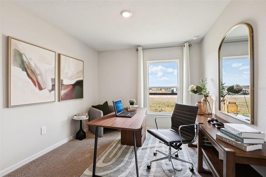 Furnished interior view inside a new home in Wynnstone, Davenport (Image 24).