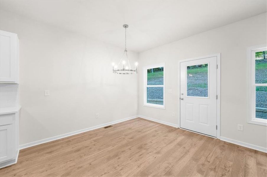 Spacious, unfurnished interior of a new home in , Gainesville (Image 44).