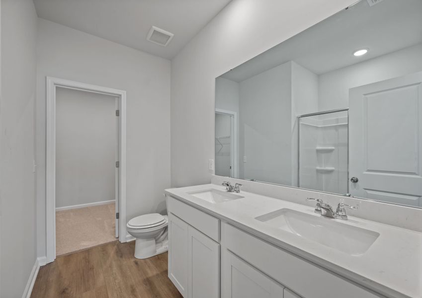 Furnished interior view inside a new home in Bradford Pointe, Summerville (Image 7).