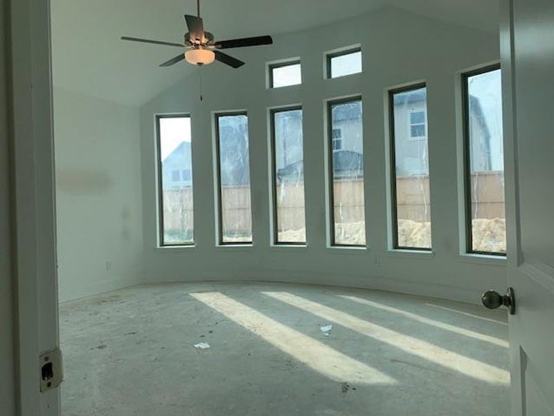 In-progress construction of a new home in Dunham Pointe, Cypress, TX (Image 23).