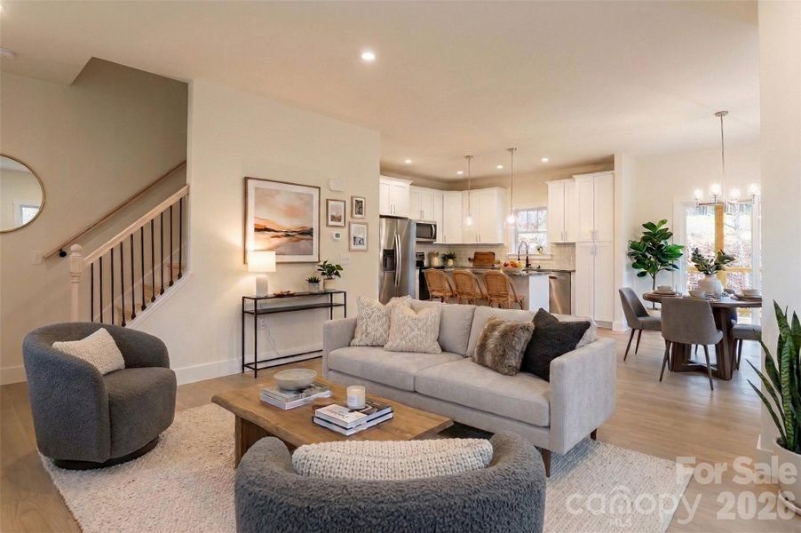 Furnished interior view inside a new home in , Fairview (Image 10).