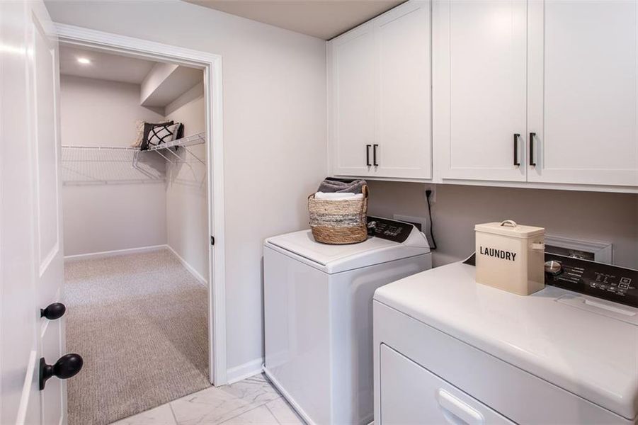 Furnished interior view inside a new home in Hopewell Reserve, Cumming (Image 30). Furnished interior view inside a new home in Hopewell Reserve, Cumming (Image 30).