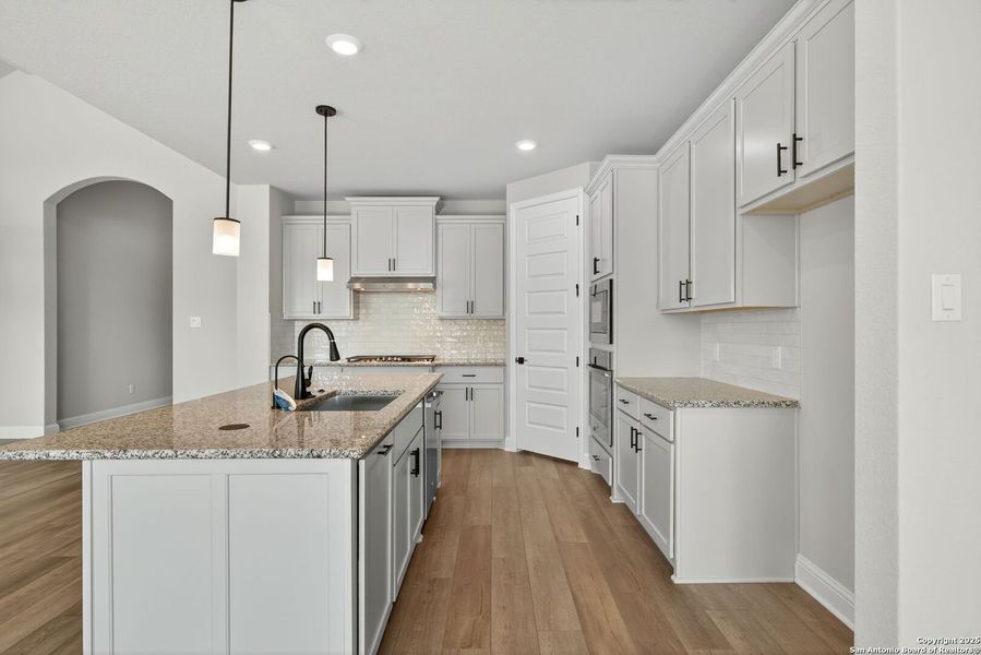 Furnished interior view inside a new home in , Castroville (Image 10).