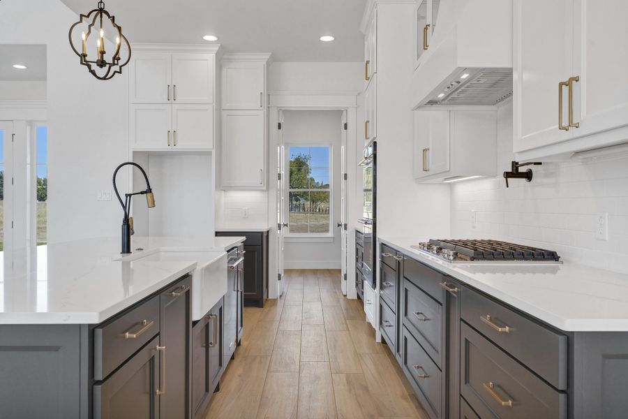 Furnished interior view inside a new home in Oak Water Ranch, Granbury (Image 5).
