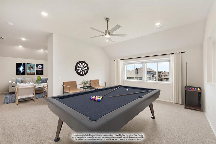 Furnished interior view inside a new home in Sunrise at Garden Valley 60-79, Waxahachie (Image 16). Furnished interior view inside a new home in Sunrise at Garden Valley 60-79, Waxahachie (Image 16).