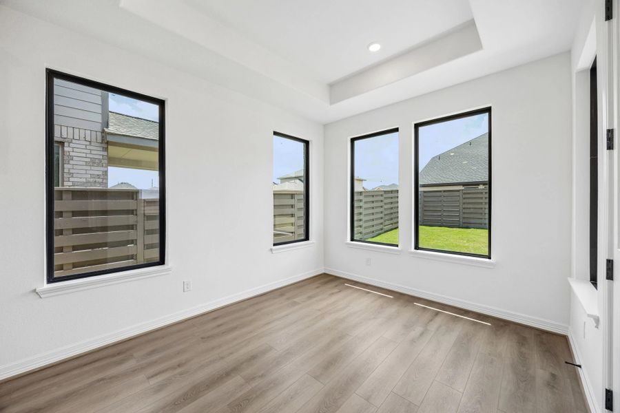 Spacious, unfurnished interior of a new home in Austin Point, Richmond (Image 14). Spacious, unfurnished interior of a new home in Austin Point, Richmond (Image 14).