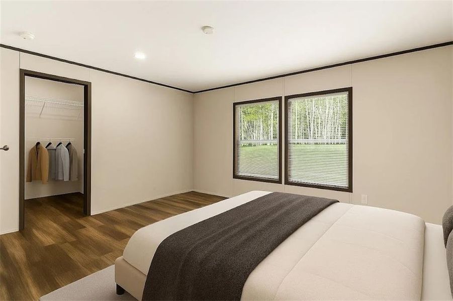 Furnished interior view inside a new home in , Ellijay (Image 34).