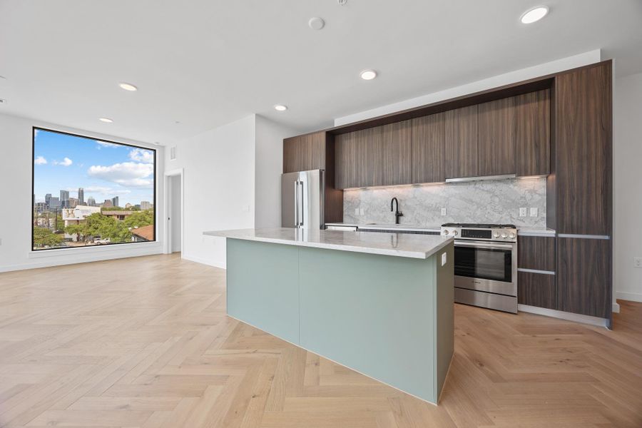 Furnished interior view inside a new home in , Austin (Image 7).