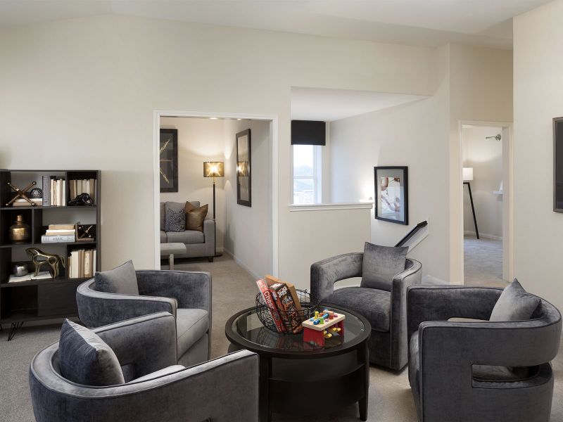 Furnished interior view inside a new home in Heights of Barbers Hill, Baytown (Image 11).